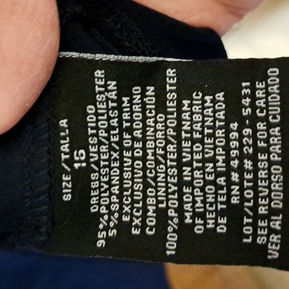 🛍R & m collection  16 party, wedding christmas  dress navy Today Special - Picture 13 of 13